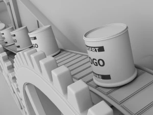 factory interior 3D Model