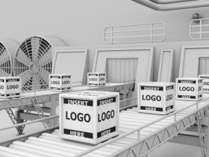 factory interior 3D Model