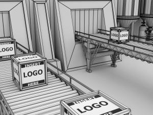 factory interior 3D Model