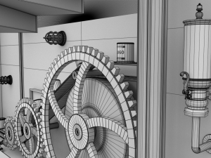 factory interior 3D Model