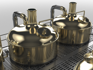 brewery scene Modelo 3D