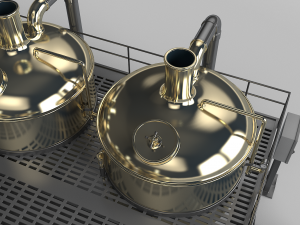brewery scene Modelo 3D