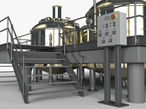 brewery scene Modelo 3D