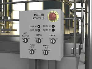 brewery scene Modelo 3D