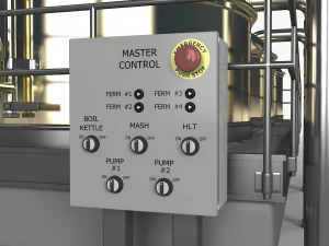 brewery scene 3D Model