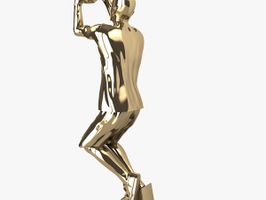 basketball trophy Model 3D