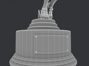 basketball trophy Model 3D