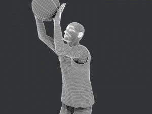 basketball trophy 3D Model