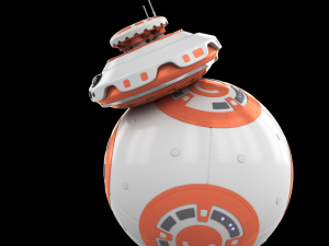 star wars droid Modello 3D