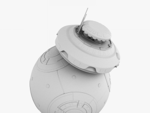 star wars droid Modello 3D