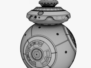 star wars droid Modello 3D