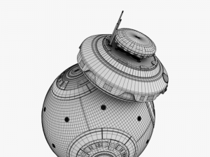star wars droid Modello 3D