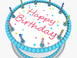 birthday cake 3D 모델
