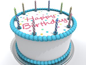 birthday cake 3D 모델