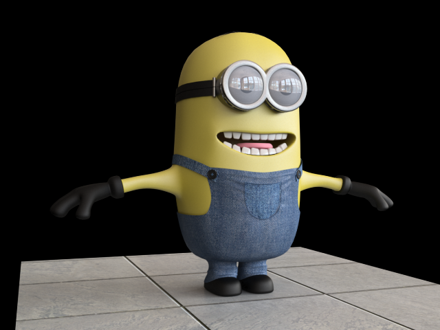 minioni Modelo 3D .c4d .max .obj .3ds .fbx .stl .blend