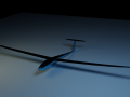 Glider 3D Model