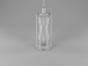 loft style lamp Modelo 3D