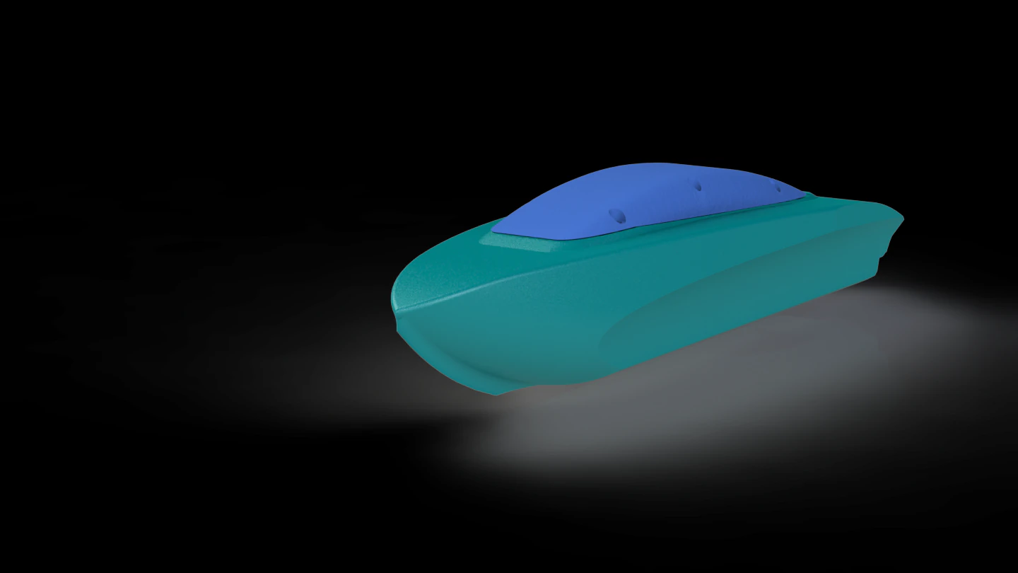 printable rc jet-boat with printable propulsion 3D Print Model .c4d .max .obj .3ds .fbx .stl .blend 