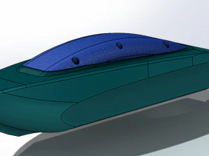 printable rc jet-boat with printable propulsion 3D Print Model
