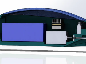 printable rc jet-boat with printable propulsion 3D Print Model