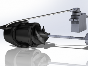 printable rc jet-boat with printable propulsion 3D Baskı Modeli