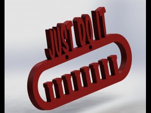 medal hanger volleyball 3D Принт Модель