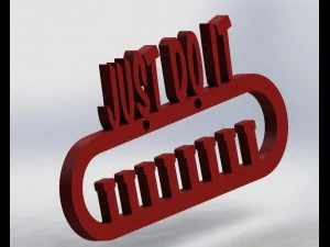 medal hanger volleyball 3D Print Model