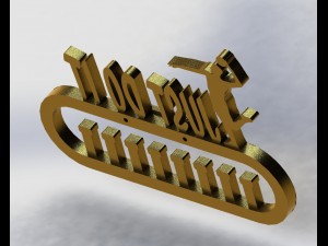 medal hanger volleyball 3D Принт Модель