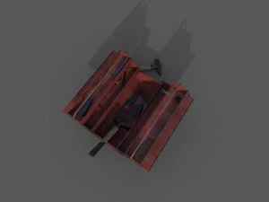 도구 상자 3D 모델