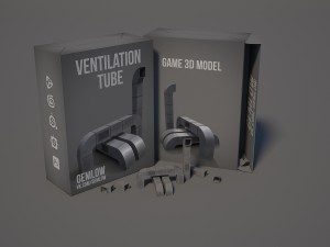 ventilation tube 3D Модель