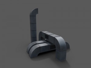 ventilation tube Modèle 3D