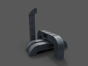 ventilation tube 3D Model
