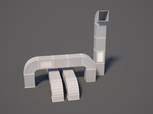 ventilation tube Modèle 3D