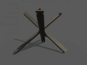 erizo barrera Modelo 3D