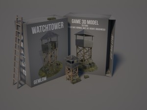 watchtower Modelo 3D