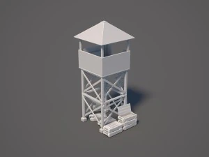 watchtower 3D Model