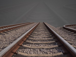 modular railway 3D Model