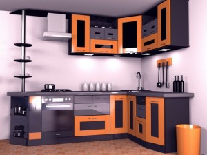 kitchen set 3D Model