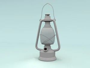 kerosene lamp 3D Model