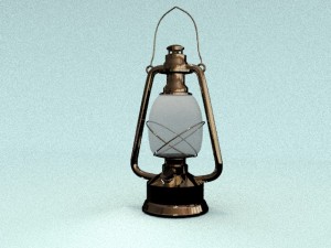 kerosene lamp 3D Model