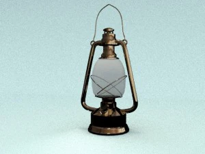 kerosene lamp 3D Model