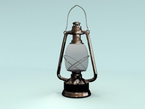 kerosene lamp 3D Model