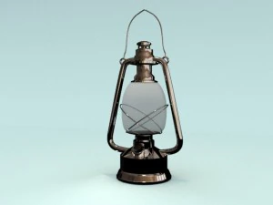 kerosene lamp 3D Model