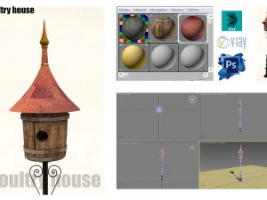 poultry house 3D Model