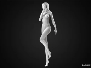 female body posed 3D Print Model
