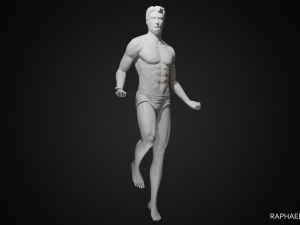 male body posed 3D Print Model