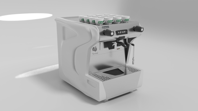 coffee marker 3D 모델 .c4d .max .obj .3ds .fbx .stl .blend 