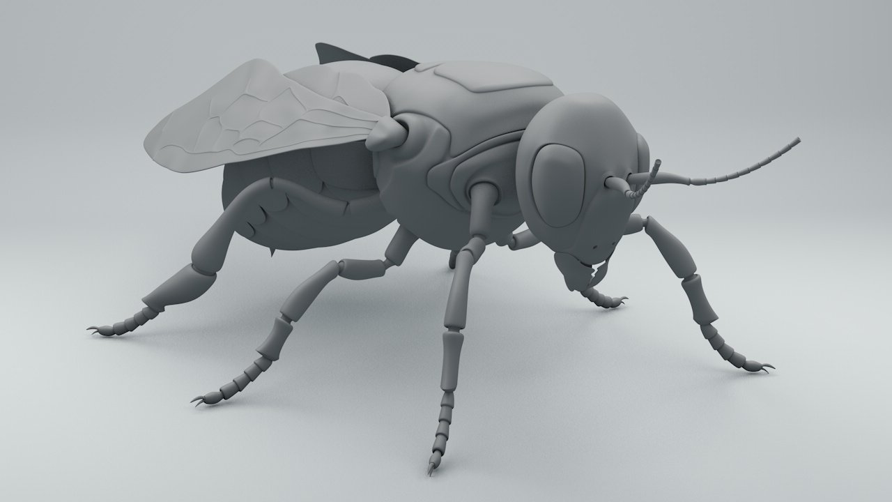 Maya The Bee 3d Model