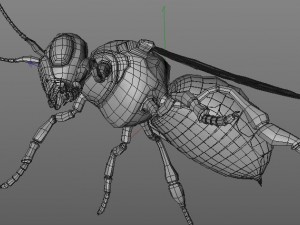 bee 3D 模型