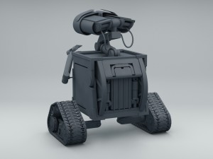 wall-e 3D मॉडल